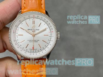 BLS factory Breitling Navitimer 2824 35mm Stainless Steel Ladies Watch